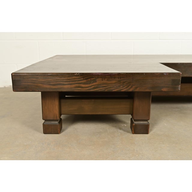 Klaus Rausch Mid-Century Brutalist Geometric Coffee Table, 1960s For Sale In South Bend - Image 6 of 10