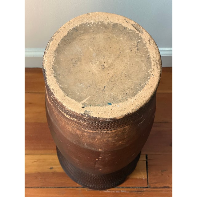 Large African Folk Art Earthenware Vessel | Early 20th Century For Sale - Image 15 of 15