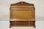 Antique English Victorian Oak Wood Desktop Portable Lap Desk Letter Holder. Item features a lift front with fitted...