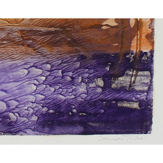 This 20th century monotype is by Santa Fe artist Seymour Tubis (1919-1993). Tubis studied at the Art Students League with...