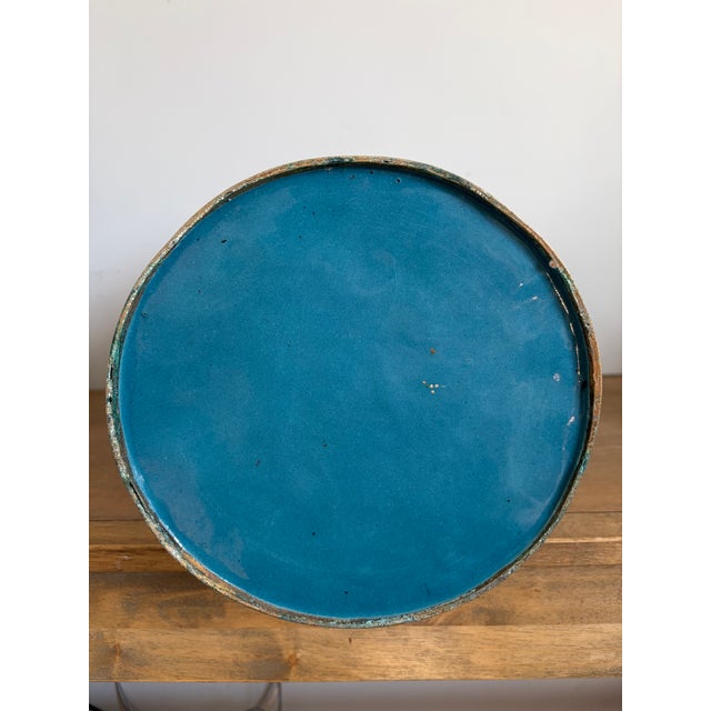 Monumental Mid-Century Phoenix and Peony Floor Vase For Sale - Image 9 of 9