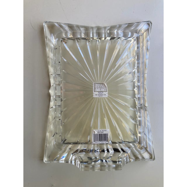 1990s Contemporary "Fifth Ave" Cut Crystal Picture Frame For Sale - Image 5 of 6