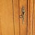 Large Art Nouveau 3-Door Wardrobe in Oak with Oval Mirror For Sale - Image 10 of 18