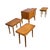 1950s Danish Modern Mahogany Chest of 4 Side Table Stands by Frits Henningsen, Attributed For Sale - Image 12 of 14
