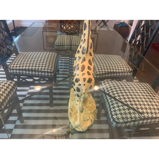 1980s Large Porcelain Giraffe For Sale - Image 9 of 13