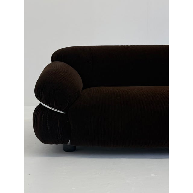 Sesann Sofa by Gianfranco Frattini for Cassina, 1970s, in Very Good conditions. Designed 1970 to 1979 This piece has an...