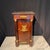 Beautiful mahogany French Empire ormolu mounted mahogany side cabinet, nightstand or side table with two interior shelves...