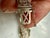 1920s Art Deco Platinum & 14k Gold Estate Emerald & Diamond Bracelet For Sale - Image 12 of 18