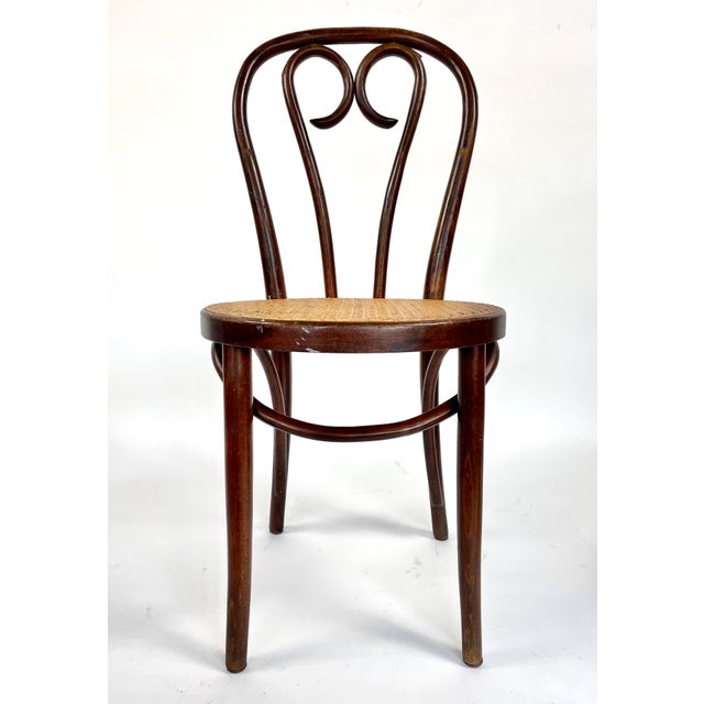 Mid Century No 16 Style Sweetheart Cafe / Bistro Bentwood Chairs