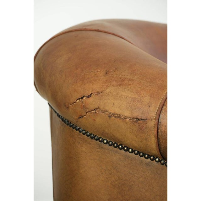 Vintage Sheepskin Club Armchairs, Set of 2 For Sale - Image 15 of 16