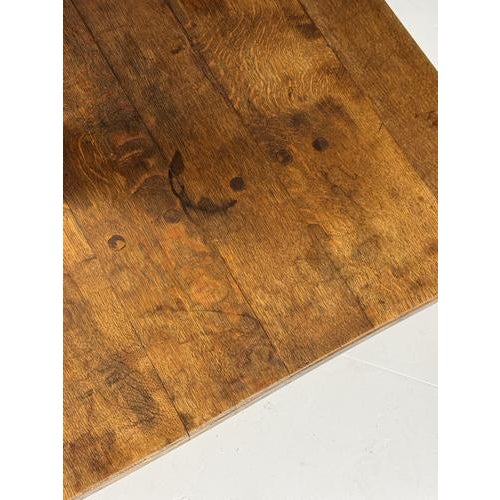 Oak Coffee Table, 1980s For Sale - Image 6 of 14