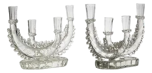 Vintage Candleholders, 1930s, Set of 2