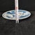 White Chinese Ceramic Plate,Blue and White Porcelain Plate Hand Painted Cranes and Pine Pattern For Sale - Image 8 of 10