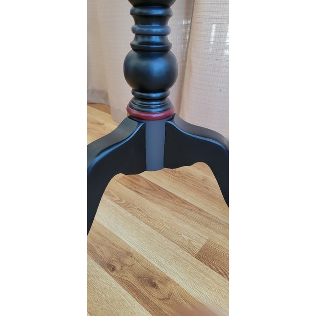 Early 1900 Reimagined Accent Table Occasional Table For Sale - Image 9 of 18