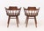 Mid-Century Modern George Nakashima Walnut Captain's Armchairs, Pair For Sale - Image 3 of 10