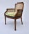 French John Widdicomb Louis XVI Caned Faux Bamboo Chair For Sale - Image 3 of 11