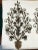 Hand Wrought Iron Floral Wall Sconces - A Pair For Sale - Image 4 of 11