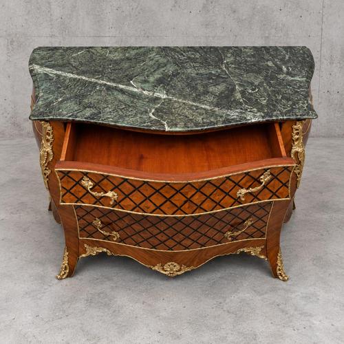 2000 - 2009 Louis XV Style Chest of Drawers from Fine Art & Co, 1970s For Sale - Image 5 of 10