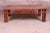 Mid-Century Modern Baker Furniture Hollywood Regency Chinoiserie Carved Mahogany Coffee Table, Newly Refinished For Sale - Image 3 of 13