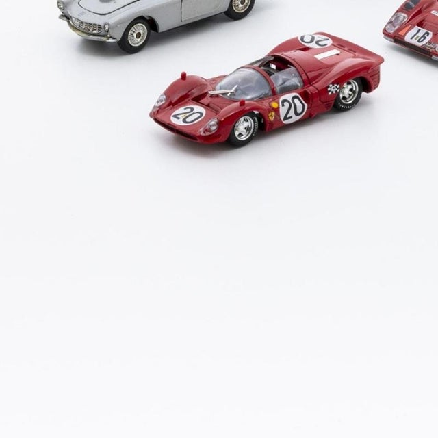 20th Century Miniature Ferrari Cars, Set of 6 For Sale - Image 3 of 6