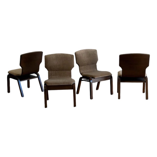 1990s Bentwood Dining Chairs - Set of Four For Sale