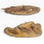 Set of 2 hand carved insects or bugs. Each panel is a cross section of wood with the insects attached with nails. Each bug...