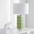2020s 27 Inch H Table Lamp in Green - a Pair For Sale - Image 5 of 9