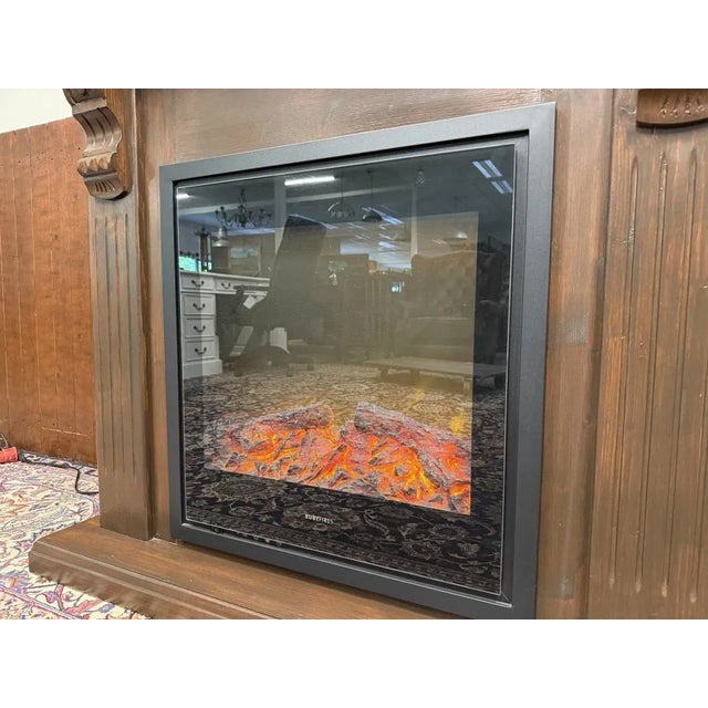 English Decorative Fireplace in Wood For Sale - Image 17 of 18