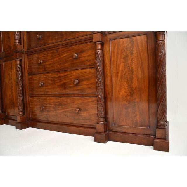 William IV Compact Wardrobe, 1830s For Sale - Image 15 of 16