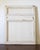 Dark Gray Antique Trumeau Style Gray Painted Wall Mirror With Gold Leaf For Sale - Image 8 of 12