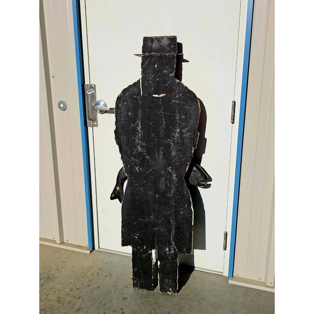 Brown Vintage Sizzler Fishmonger Wooden SIgn For Sale - Image 8 of 11