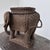 Large Vintage Bohemian Wicker Elephant Plant Stand For Sale - Image 5 of 8