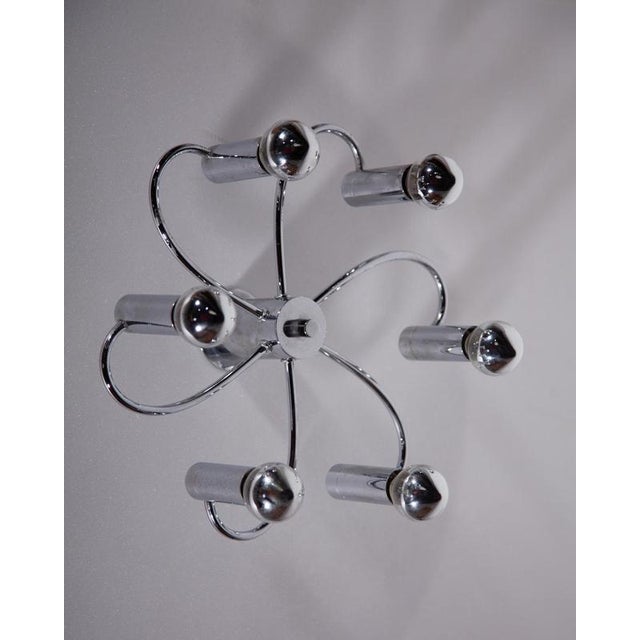 Mid-Century Modern Sputnik Flush-Mounts from Cosack Leuchten, 1960, Set of 2 For Sale - Image 6 of 15