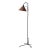 Arts & Crafts Style Hammered Copper Floor Lamp For Sale