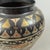 Metal Oriental Vase with Engraved Brass and Gilded Silver For Sale - Image 7 of 11