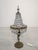 Metal Art Nouveau Lamp in Brass For Sale - Image 7 of 17