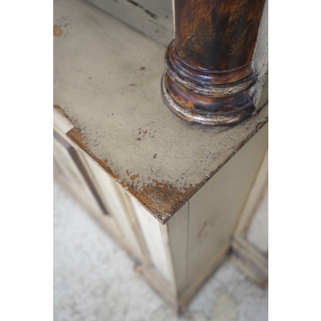 White Habersham Plantation Excelsior Media Display Cabinet For Sale - Image 8 of 18