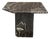 Mid-Century Modern Cipollino Marble Side Table For Sale