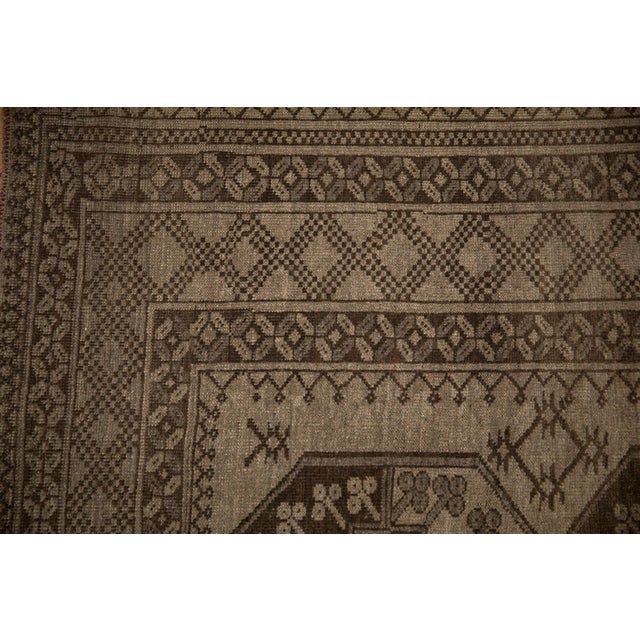 Vintage Distressed Ersari Carpet - 7'11" x 11'5" For Sale In New York - Image 6 of 12