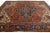 20th Century Rust Antique Heriz Wool Rug Handmade With Medallion Motif For Sale In New York - Image 6 of 9