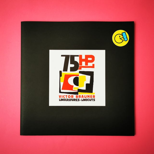 Highly collectible VICTOR BRAUNER (1903 -1966) art linoleum cuts / linocuts / linogravings catalog LIMITED EDITION...