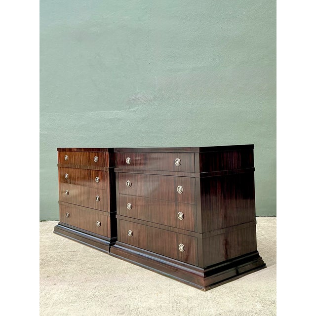Vintage Ralph Lauren “Clivedon” Chest of Drawers - Pair For Sale - Image 10 of 12
