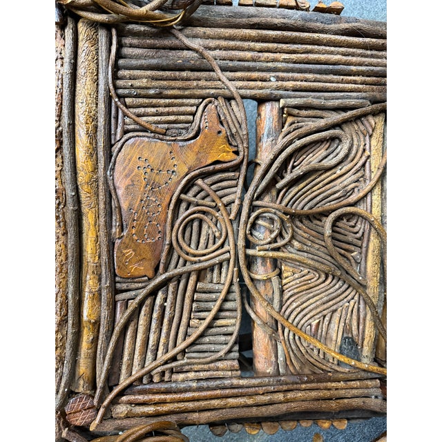 1937 Old Hickory Company Presentation "The Dog Chair" For Sale - Image 12 of 18