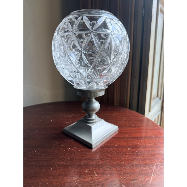 Waterford Crystal Times Square 2000 Star of Hope Hurricane Candle Holder Millennium Collection For Sale In New York - Image 6 of 10