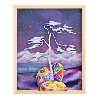 Huang Yuxing "Winter Solstice" Mixed Media, 2021 For Sale