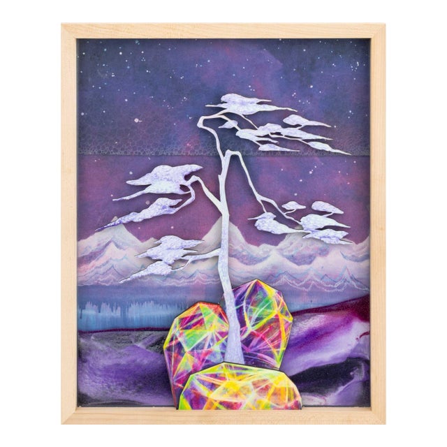 Huang Yuxing "Winter Solstice" Mixed Media, 2021 For Sale