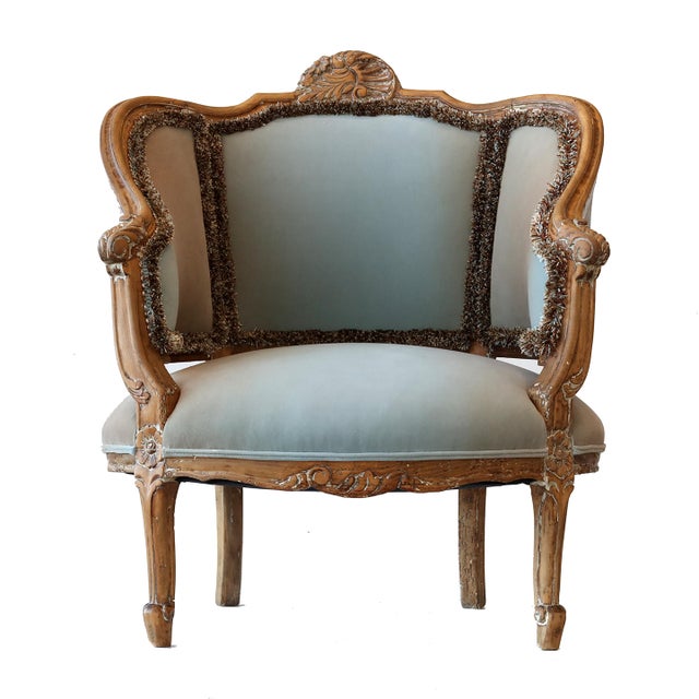 2020s Upholstered "Marseille" Chair For Sale - Image 5 of 5