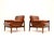Vintage Danish Leather Chairs, 1960, Set of 2 For Sale - Image 4 of 11