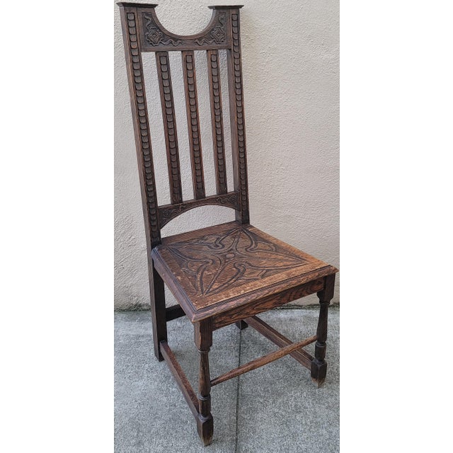 Antique Dutch Dining Chairs Set of 4 Chairish