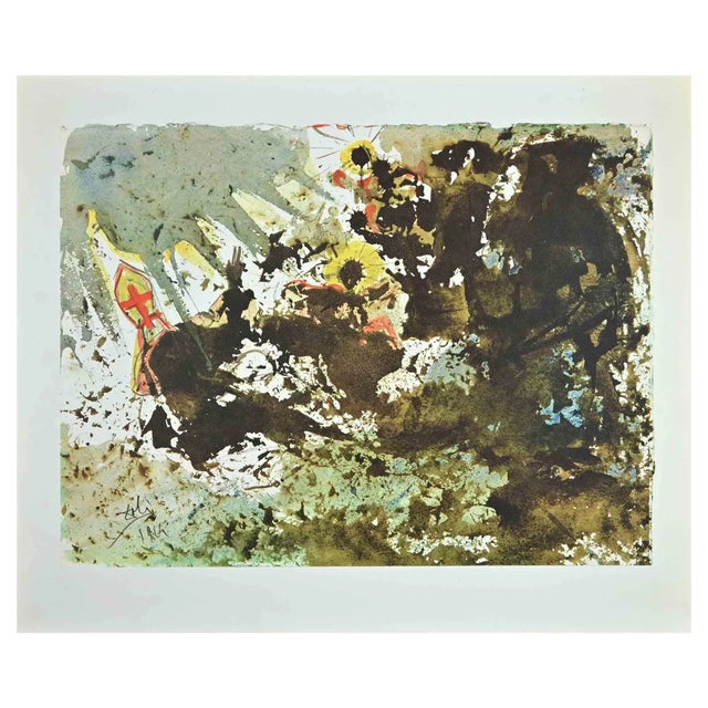 After S. Dali, Adveniat Regnum Tuum, Lithograph, 1964 For Sale